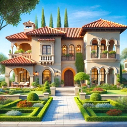 Mediterranean Style House Mediterranean Style House